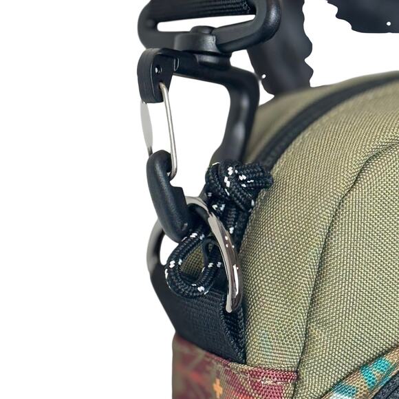 Pendleton Smith Rock Crossbody Bag 9"x8" Southwestern Aztec Green Travel Mesh - Picture 9 of 12